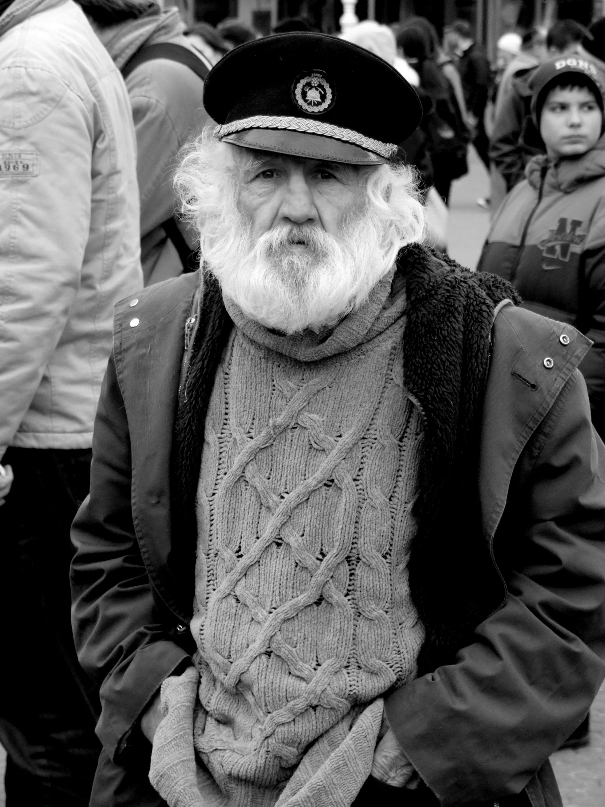 Portrait of old man